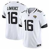 Men & Women & Youth Jacksonville Jaguars #16 Trevor Lawrence White 2023 F.U.S.E Vapor Untouchable Limited Stitched Jersey,baseball caps,new era cap wholesale,wholesale hats